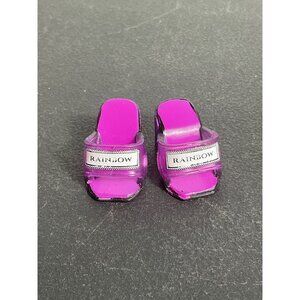 Rainbow Doll Rainbow High Purple Fashion High Heel Shoes